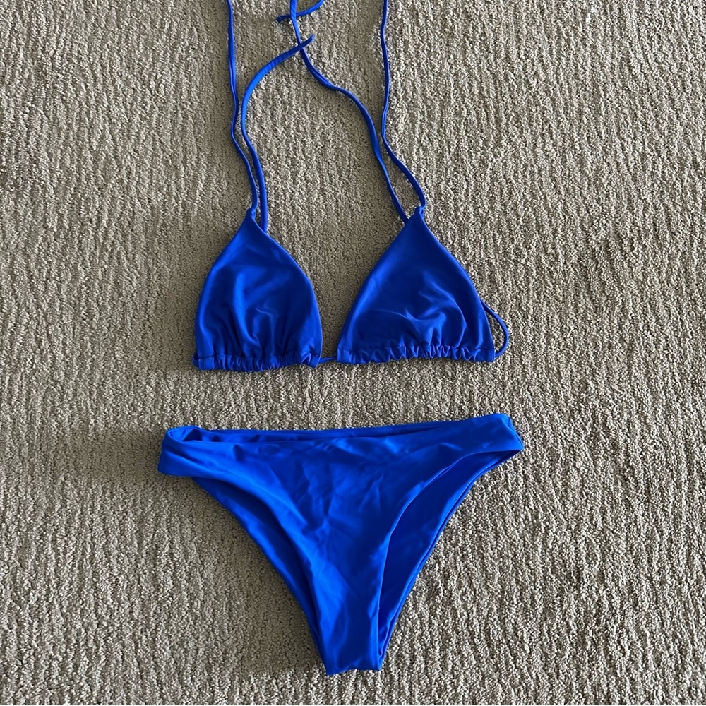 Blue Bikini Set